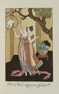 GEORGE BARBIER : La Guirlande des mois. Premire (-Cinquime anne).  - Asta Libri, autografi e manoscritti - Associazione Nazionale - Case d'Asta italiane