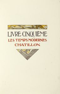 ANATOLE FRANCE - L'le des pingouins. Illustr par Louis Jou.