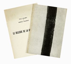 Piero Manzoni : 1 M Comunicazione [Ho eseguito le mie prime linee prima pi corte poi sempre pi lunghe...]  - Asta Libri, autografi e manoscritti - Associazione Nazionale - Case d'Asta italiane