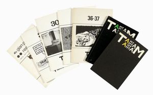 Adriano Spatola : 34 numeri di Tam Tam. Rivista trimestrale di poesia.  - Asta Libri, autografi e manoscritti - Associazione Nazionale - Case d'Asta italiane