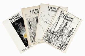 Derriere Le Miroir. N. 36-38: Sur quatre murs.  - Asta Libri, autografi e manoscritti - Associazione Nazionale - Case d'Asta italiane