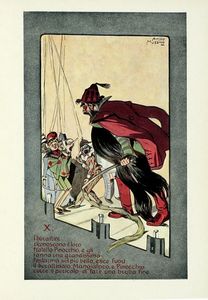 CARLO COLLODI : Le avventure di Pinocchio [...] disegni a colori di Attilio Mussino.  - Asta Libri, autografi e manoscritti - Associazione Nazionale - Case d'Asta italiane