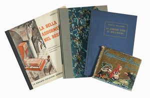 CAMILLE MALLARM : La leggenda d'oro di Mollichina. Illustrazioni di Duilio Cambellotti.  - Asta Libri, autografi e manoscritti - Associazione Nazionale - Case d'Asta italiane