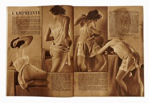 SERGE JACQUES : 11 numeri della rivista Les beauts de Paris et de Hollywood.  - Asta Libri, autografi e manoscritti - Associazione Nazionale - Case d'Asta italiane