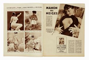 SERGE JACQUES : 11 numeri della rivista Les beauts de Paris et de Hollywood.  - Asta Libri, autografi e manoscritti - Associazione Nazionale - Case d'Asta italiane