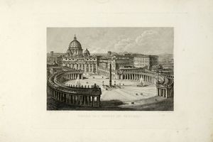 DOMENICO AMICI : Nuova raccolta delle vedute antiche e moderne di Roma disegnate dal vero e incise in rame.  - Asta Libri, autografi e manoscritti - Associazione Nazionale - Case d'Asta italiane