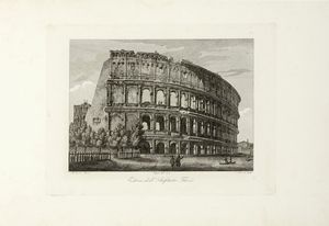 DOMENICO AMICI : Nuova raccolta delle vedute antiche e moderne di Roma disegnate dal vero e incise in rame.  - Asta Libri, autografi e manoscritti - Associazione Nazionale - Case d'Asta italiane