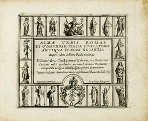 PIETRO PAOLO ORLANDI - Almae urbis Romae et quarundam Italiae civitatum et antiqua et nova notabilia...