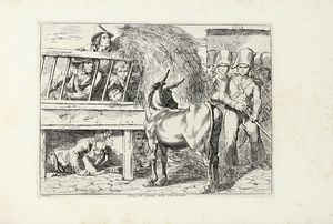 Bartolomeo Pinelli : Nuova raccolta di cinquanta costumi de' contorni di Roma compresi diversi fatti di briganti disegnati ed incisi all'acqua forte...  - Asta Libri, autografi e manoscritti - Associazione Nazionale - Case d'Asta italiane