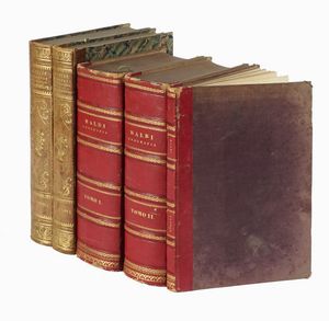 Adriano Balbi : Compendio di Geografia [...] conforme agli ultimi trattati di pace e alle pi recenti scoperte [...]. Tomo Primo (-Secondo) + Atlante.  - Asta Libri, autografi e manoscritti - Associazione Nazionale - Case d'Asta italiane