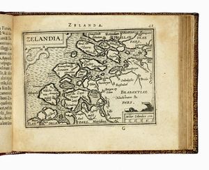 Abraham Ortelius : Breve compendio del Theatro Orteliano. Contenendo la delineatione de tutti li regioni principali, del mondo, stampate in tavole piccole, et illustrate con brevi declarationi.  - Asta Libri, autografi e manoscritti - Associazione Nazionale - Case d'Asta italiane