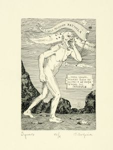 Corposa collezione di 176 Ex-libris danteschi e 6 pubblicazioni a corredo.  - Asta Libri, autografi e manoscritti - Associazione Nazionale - Case d'Asta italiane