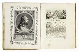 Ludovico Ariosto : Orlando furioso. Tomo I (-IV).  - Asta Libri, autografi e manoscritti - Associazione Nazionale - Case d'Asta italiane