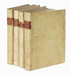 Ludovico Ariosto : Orlando furioso. Tomo I (-IV).  - Asta Libri, autografi e manoscritti - Associazione Nazionale - Case d'Asta italiane