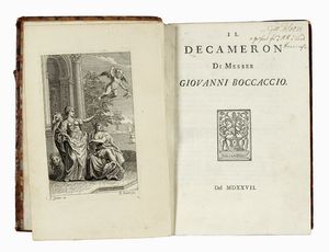 GIOVANNI BOCCACCIO - Il Decameron.