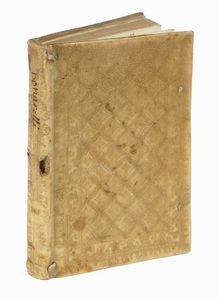 GUIDUBALDO BONARELLI : Discorsi [...] in difesa del doppio amore della sua Celia.  - Asta Libri, autografi e manoscritti - Associazione Nazionale - Case d'Asta italiane