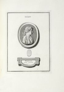 ANTONIO FRANCESCO GORI - Dactyliotheca Smithiana. Volumen primum gemmarum ectypa... (-Volumen alterum historiam glyptographicam).