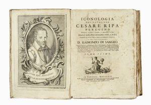 CESARE RIPA - Iconologia [...] notabilmente accresciuta d'immagini, di annotazioni, e di fatti dall'abate Cesare Orlandi...