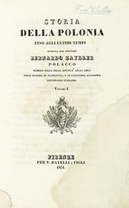 Bernardo Zaydler - Storia della Polonia fino agli ultimi tempi [...]. Volume I (-II).