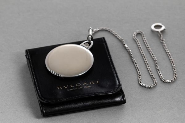 VACHERON & CONSTANTIN - BVLGARI Dress Watch, 1960-1970. Cassa savonnette in oro bianco extrapiatto in oro bianco 18 kt, quadrante Argentè con indici a bastone persanlizzato per Bulgari,  - Asta Pocket Watches - Associazione Nazionale - Case d'Asta italiane