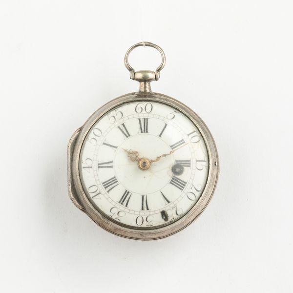 “Niel a Marseille” orologio da tasca in argento, epoca Luigi XV, 1750 circa, movimento con scappamento a verga e conoide, quadrante in smalto bianco (da revisionare non funzionante)  - Asta Pocket Watches - Associazione Nazionale - Case d'Asta italiane