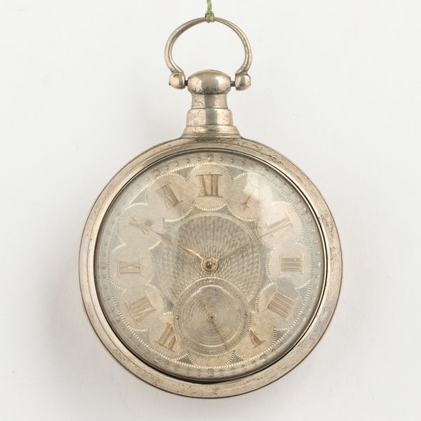 Orologio da tasca inglese in doppia cassa con scappamento ad ancora, 1860, quadrante in argento con cifre in oro  - Asta Pocket Watches - Associazione Nazionale - Case d'Asta italiane