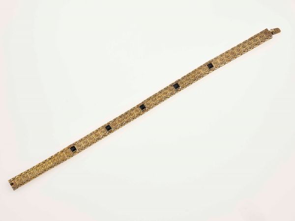 Bracciale con pietre dure  - Asta Gioielli - Associazione Nazionale - Case d'Asta italiane