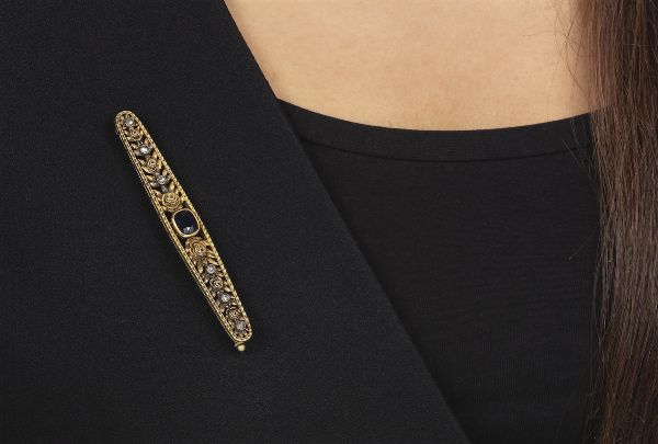 Lotto composto da due spille  - Asta Gioielli - Associazione Nazionale - Case d'Asta italiane