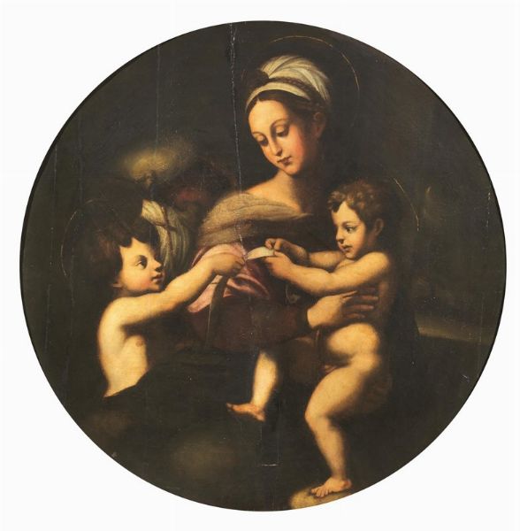 Scuola emiliana, sec. XVI  - Asta ASTA A TEMPO I DIPINTI ANTICHI - Associazione Nazionale - Case d'Asta italiane