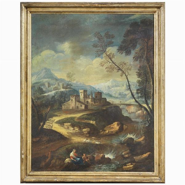 Scuola veneta, sec. XVIII  - Asta ASTA A TEMPO I DIPINTI ANTICHI - Associazione Nazionale - Case d'Asta italiane