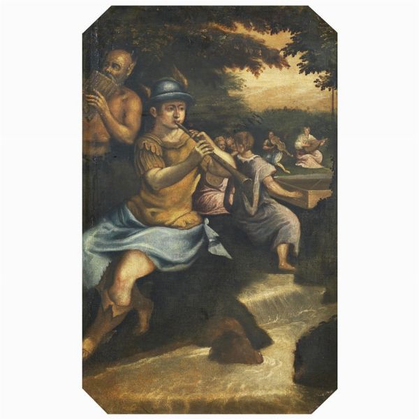 Scuola veneta, sec. XVII  - Asta ASTA A TEMPO I DIPINTI ANTICHI - Associazione Nazionale - Case d'Asta italiane