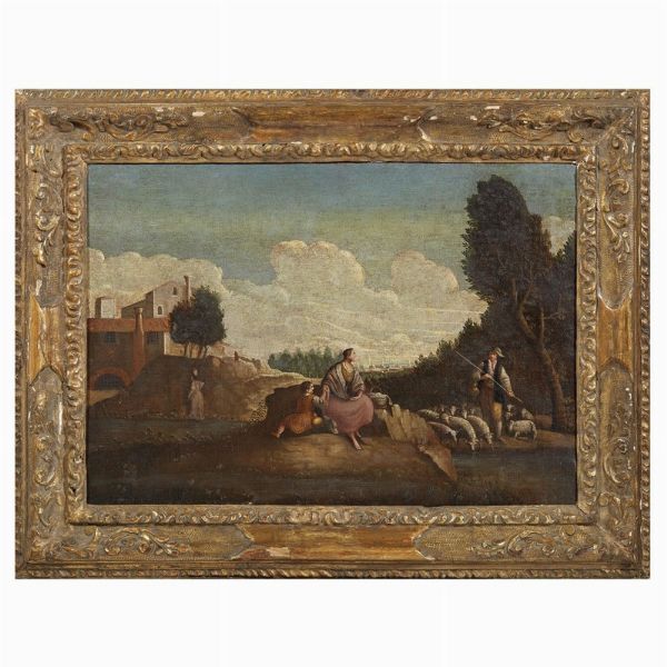 Scuola veneta, sec. XVIII  - Asta ASTA A TEMPO I DIPINTI ANTICHI - Associazione Nazionale - Case d'Asta italiane