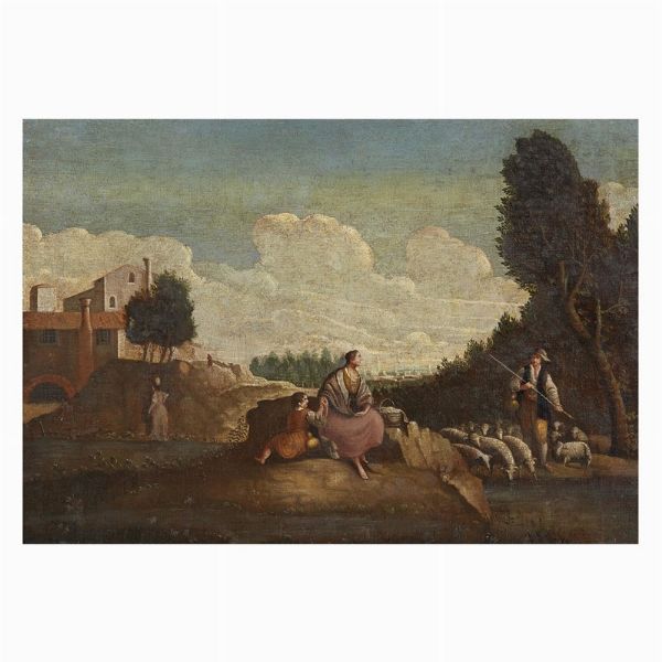 Scuola veneta, sec. XVIII  - Asta ASTA A TEMPO I DIPINTI ANTICHI - Associazione Nazionale - Case d'Asta italiane