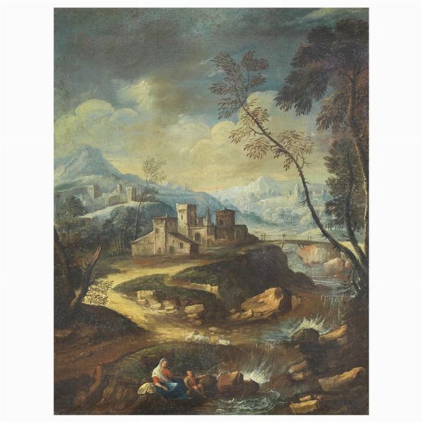 Scuola veneta, sec. XVIII  - Asta ASTA A TEMPO I DIPINTI ANTICHI - Associazione Nazionale - Case d'Asta italiane