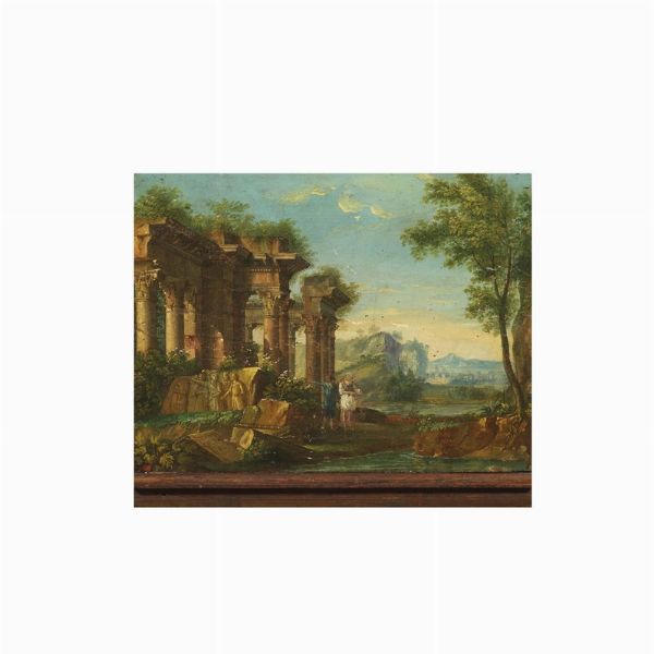 Scuola fiamminga, sec. XVIII  - Asta ASTA A TEMPO I DIPINTI ANTICHI - Associazione Nazionale - Case d'Asta italiane