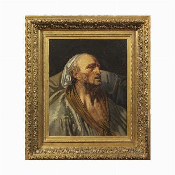 Scuola francese, sec. XIX  - Asta ASTA A TEMPO I DIPINTI ANTICHI - Associazione Nazionale - Case d'Asta italiane