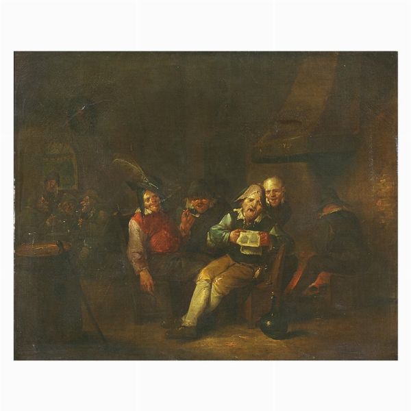 Scuola fiamminga, sec. XVIII  - Asta ASTA A TEMPO I DIPINTI ANTICHI - Associazione Nazionale - Case d'Asta italiane