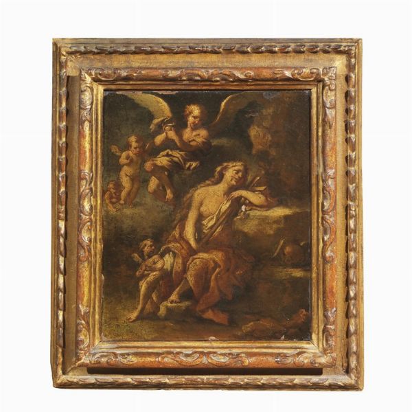 Scuola emiliana, sec. XVIII  - Asta ASTA A TEMPO I DIPINTI ANTICHI - Associazione Nazionale - Case d'Asta italiane