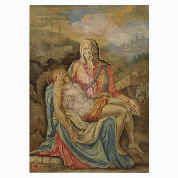 Scuola italiana, sec. XVIII  - Asta ASTA A TEMPO I DIPINTI ANTICHI - Associazione Nazionale - Case d'Asta italiane