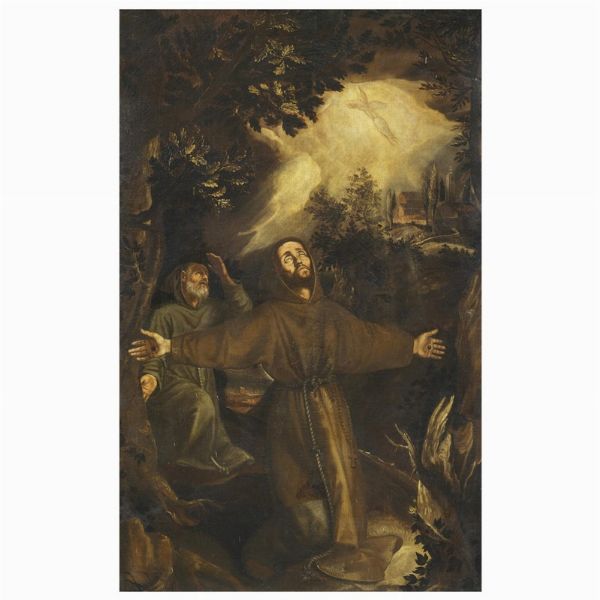 Scuola dell'Italia centrale, sec. XVII  - Asta ASTA A TEMPO I DIPINTI ANTICHI - Associazione Nazionale - Case d'Asta italiane