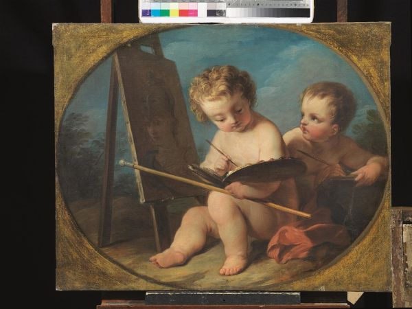 Scuola francese, sec. XVIII  - Asta ASTA A TEMPO I DIPINTI ANTICHI - Associazione Nazionale - Case d'Asta italiane