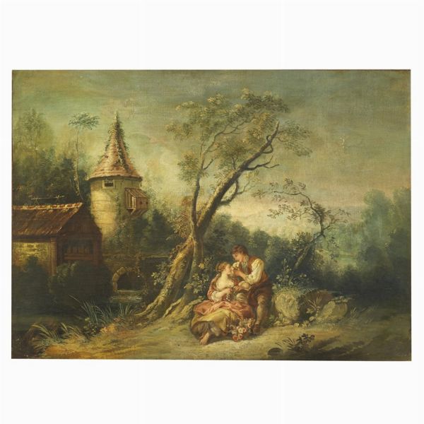 Scuola nord Europa, sec.XVIII  - Asta ASTA A TEMPO I DIPINTI ANTICHI - Associazione Nazionale - Case d'Asta italiane