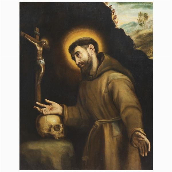 Scuola emiliana, sec. XVII  - Asta ASTA A TEMPO I DIPINTI ANTICHI - Associazione Nazionale - Case d'Asta italiane