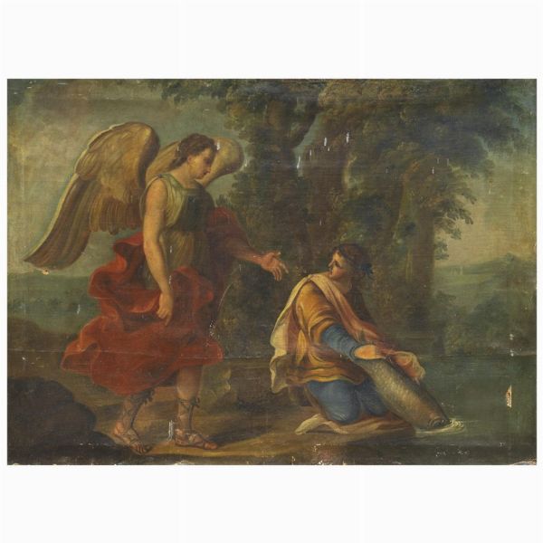 Scuola romana, sec. XVIII  - Asta ASTA A TEMPO I DIPINTI ANTICHI - Associazione Nazionale - Case d'Asta italiane