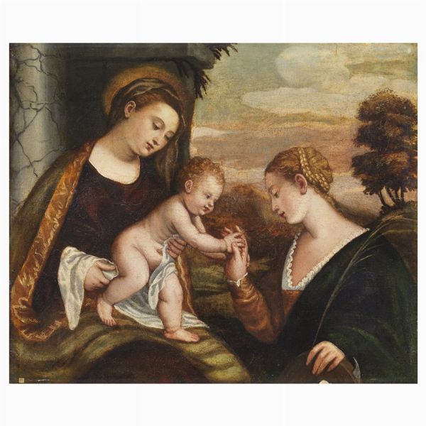 Scuola veneta, sec. XVII  - Asta ASTA A TEMPO I DIPINTI ANTICHI - Associazione Nazionale - Case d'Asta italiane