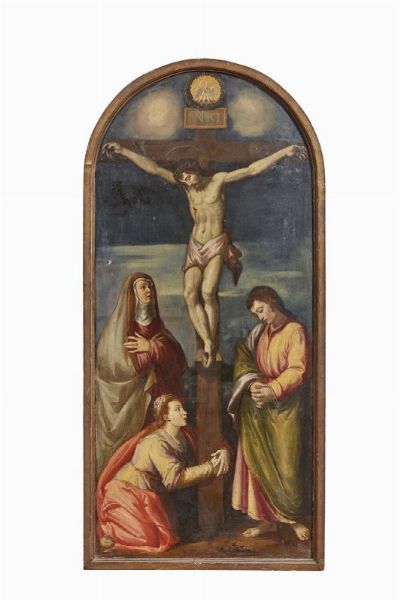 Scuola fiorentina, fine sec. XVI  - Asta ASTA A TEMPO I DIPINTI ANTICHI - Associazione Nazionale - Case d'Asta italiane