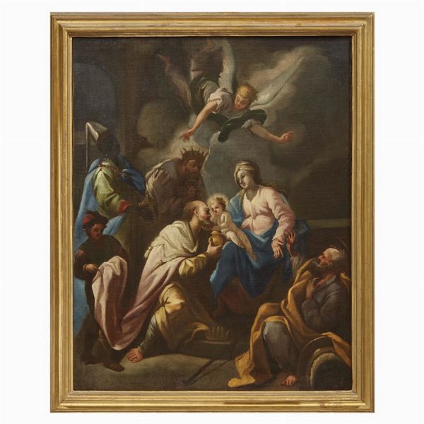 Scuola toscana, sec. XVIII  - Asta ASTA A TEMPO I DIPINTI ANTICHI - Associazione Nazionale - Case d'Asta italiane