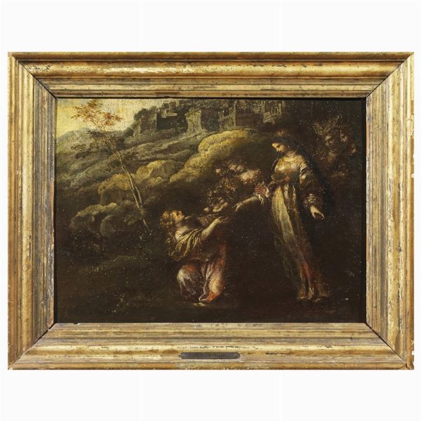 Scuola emiliana, sec. XVIII  - Asta ASTA A TEMPO I DIPINTI ANTICHI - Associazione Nazionale - Case d'Asta italiane