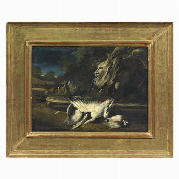 Scuola napoletana, sec. XVIII  - Asta ASTA A TEMPO I DIPINTI ANTICHI - Associazione Nazionale - Case d'Asta italiane