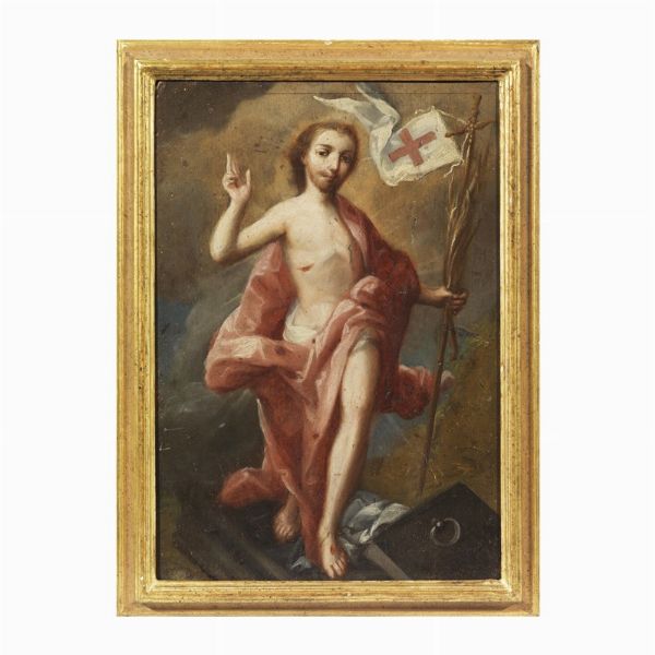 Scuola spagnola, sec. XVIII  - Asta ASTA A TEMPO I DIPINTI ANTICHI - Associazione Nazionale - Case d'Asta italiane